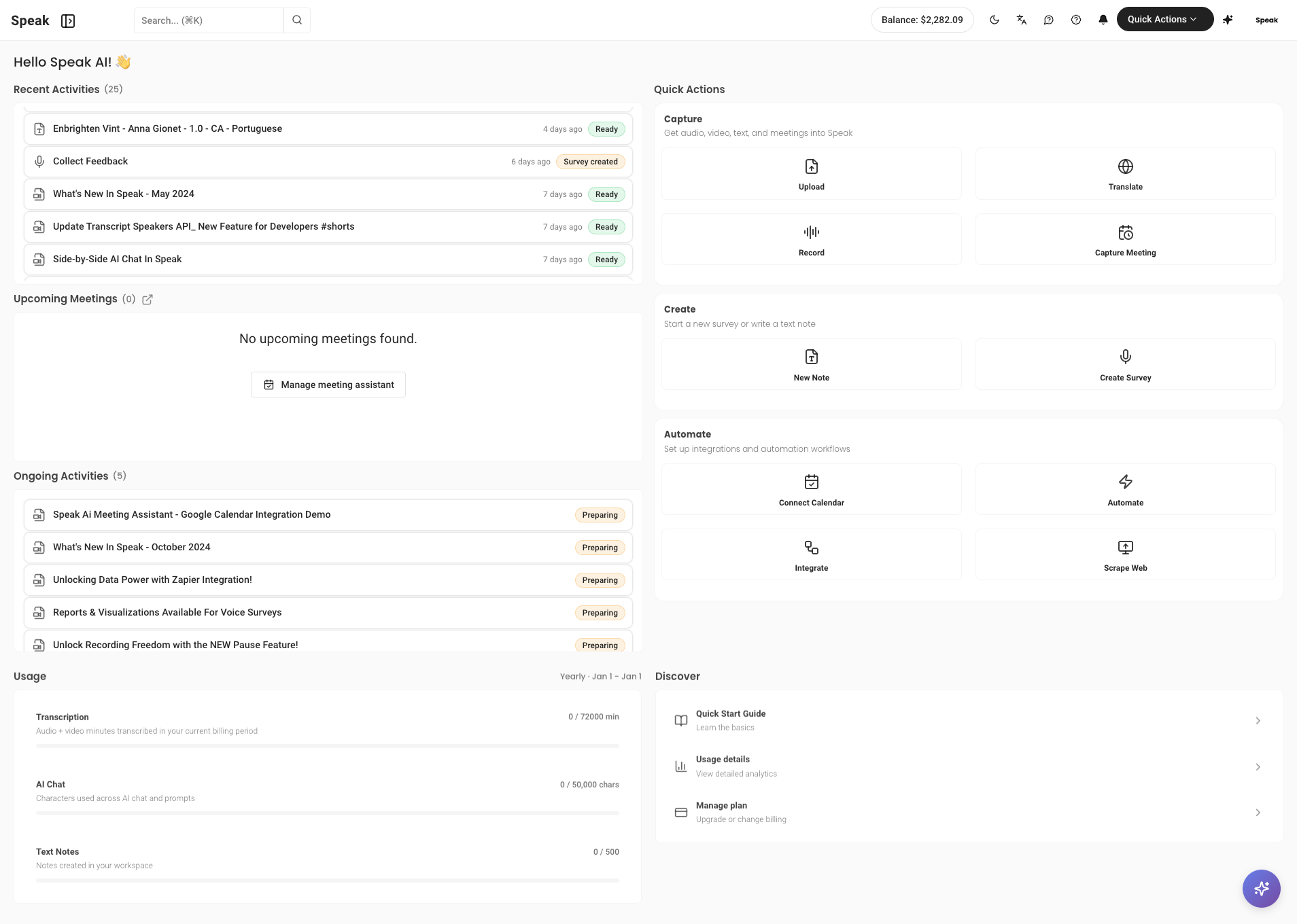Dashboard refresh